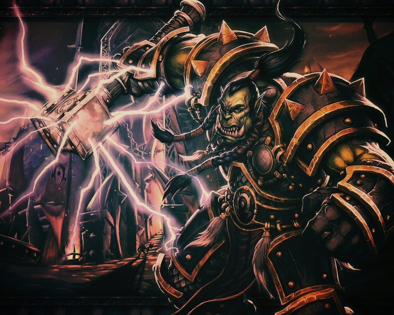 Орк из WOW обои