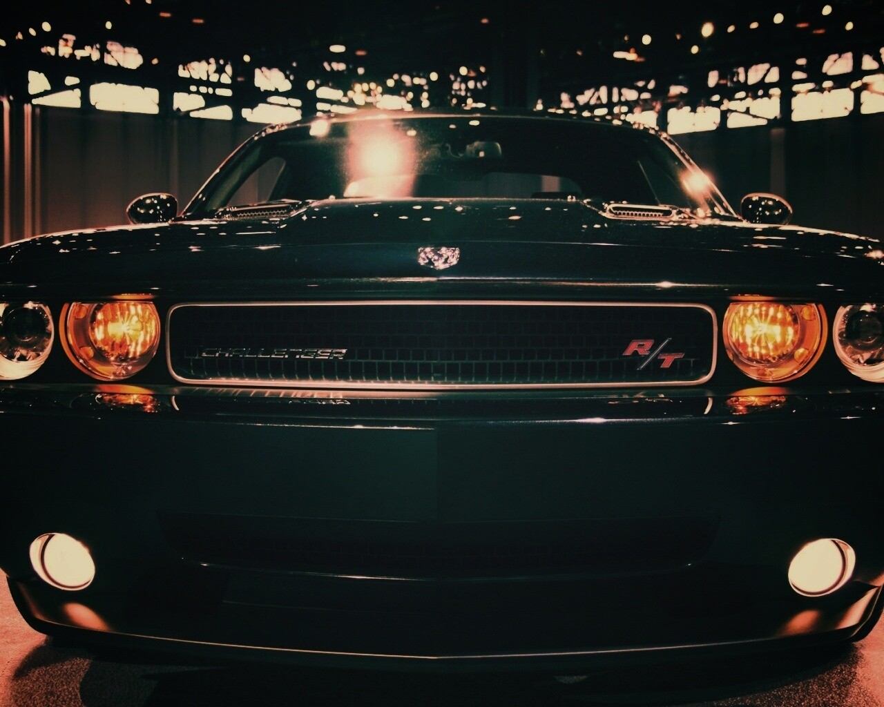 Фары Dodge Challender обои