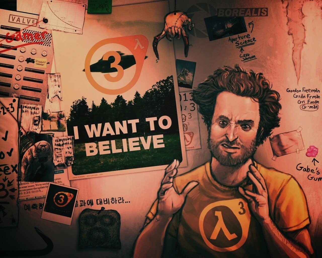 Half Life 3 - I want to believe обои