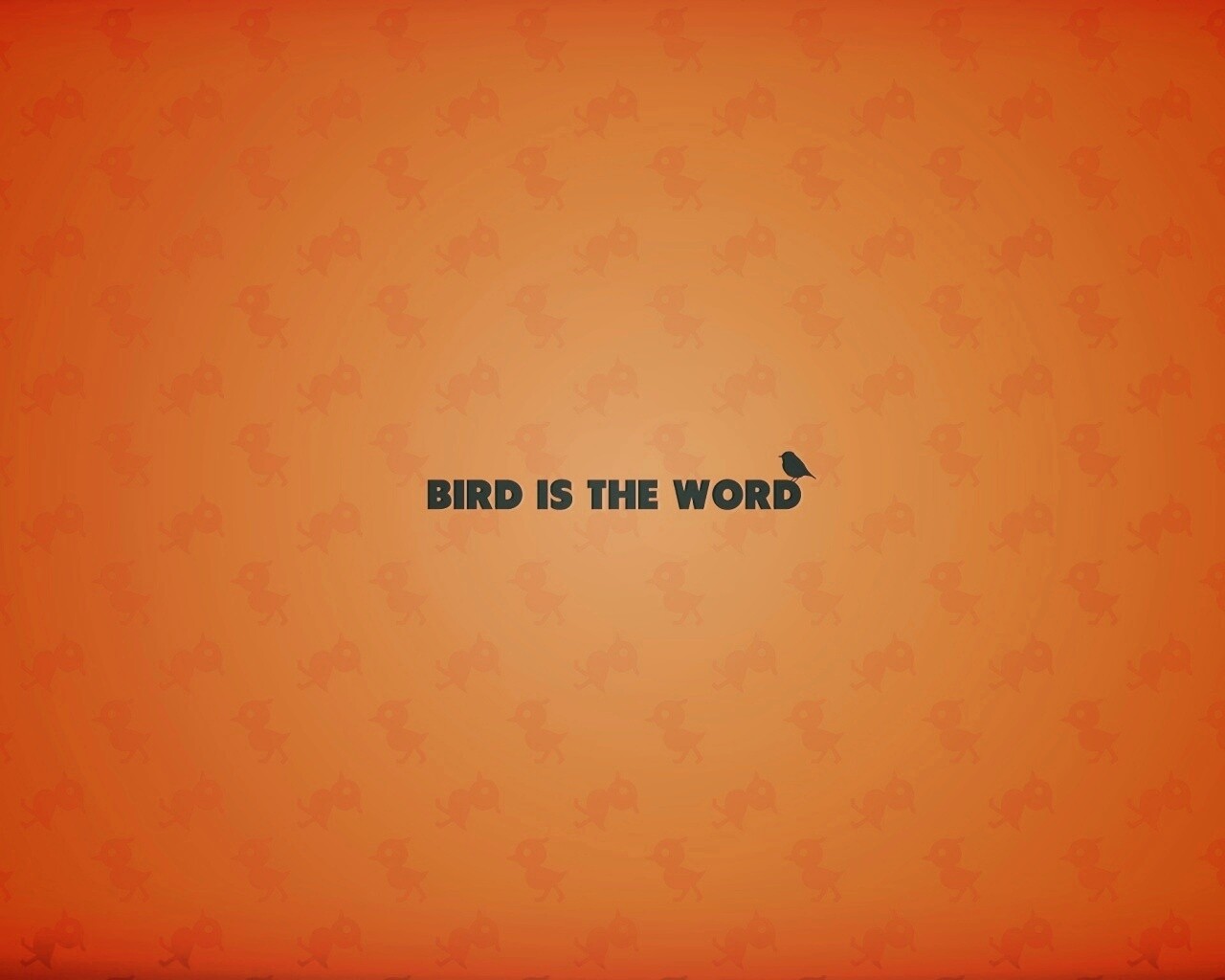 Bird is the word обои