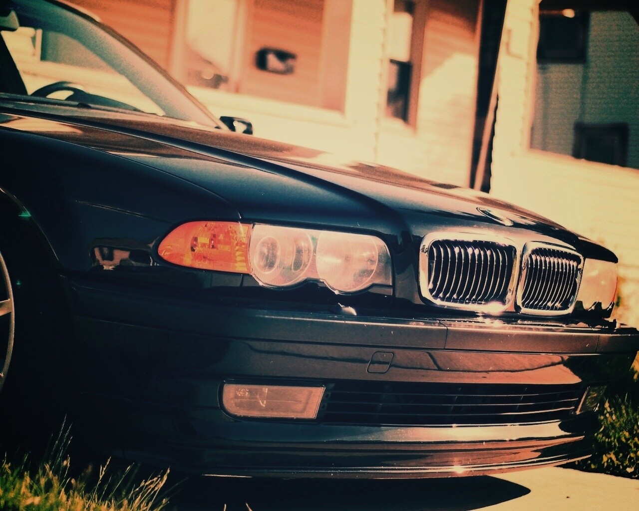 BMW e38 обои