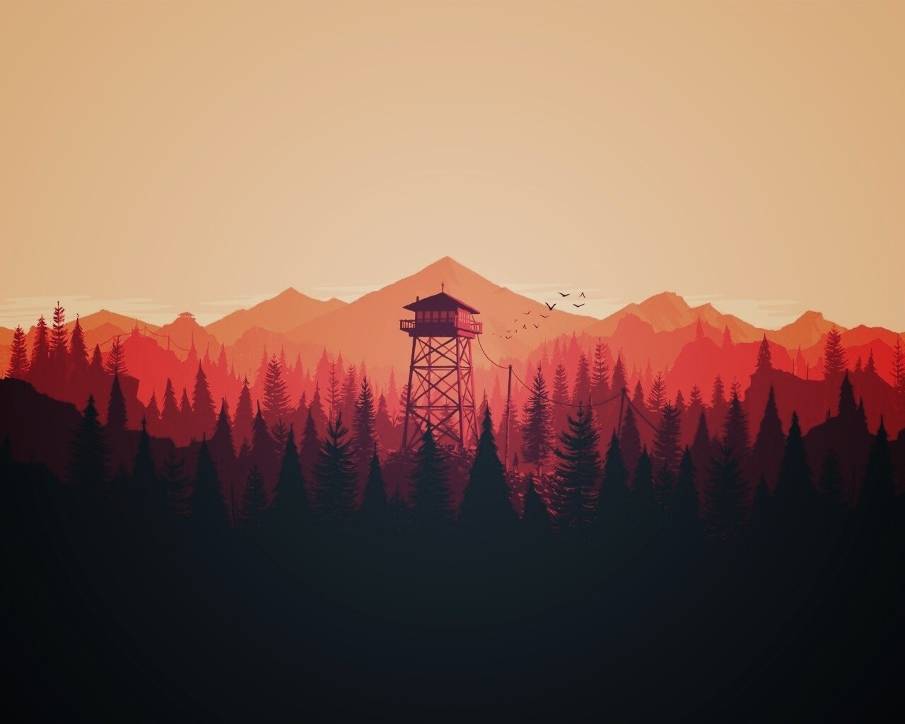 Firewatch обои