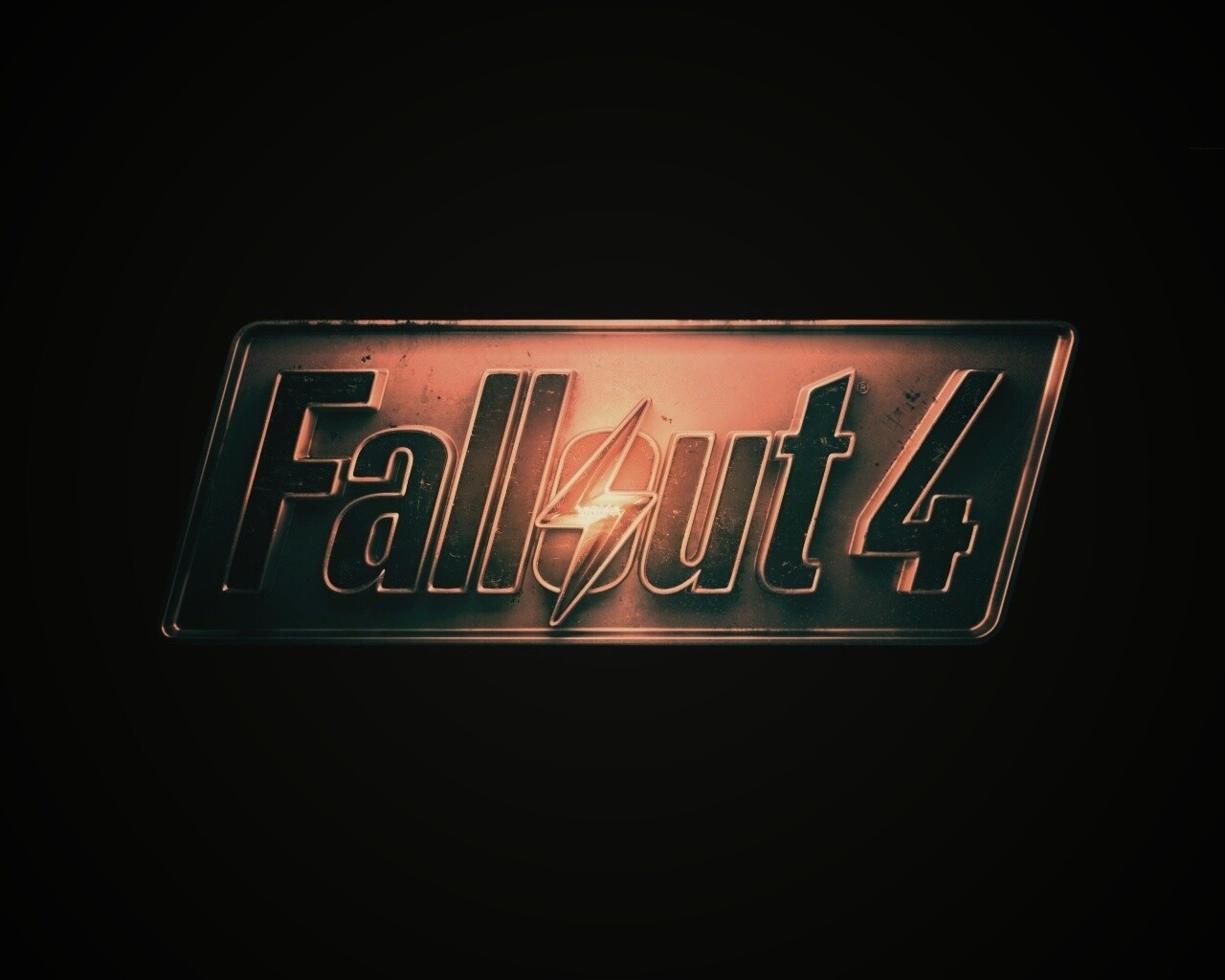 Fallout4 logo обои