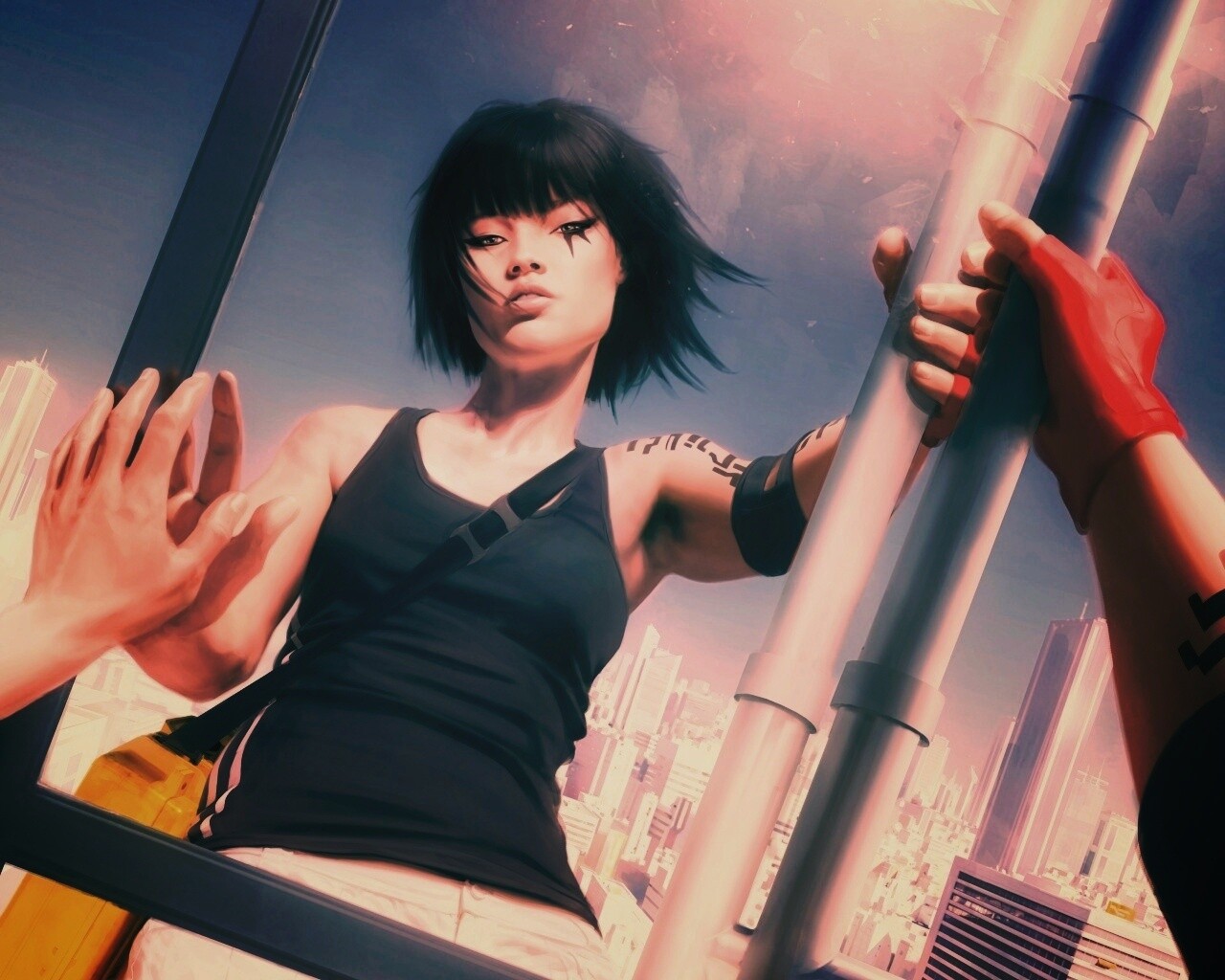 Faith из Mirrors Edge обои