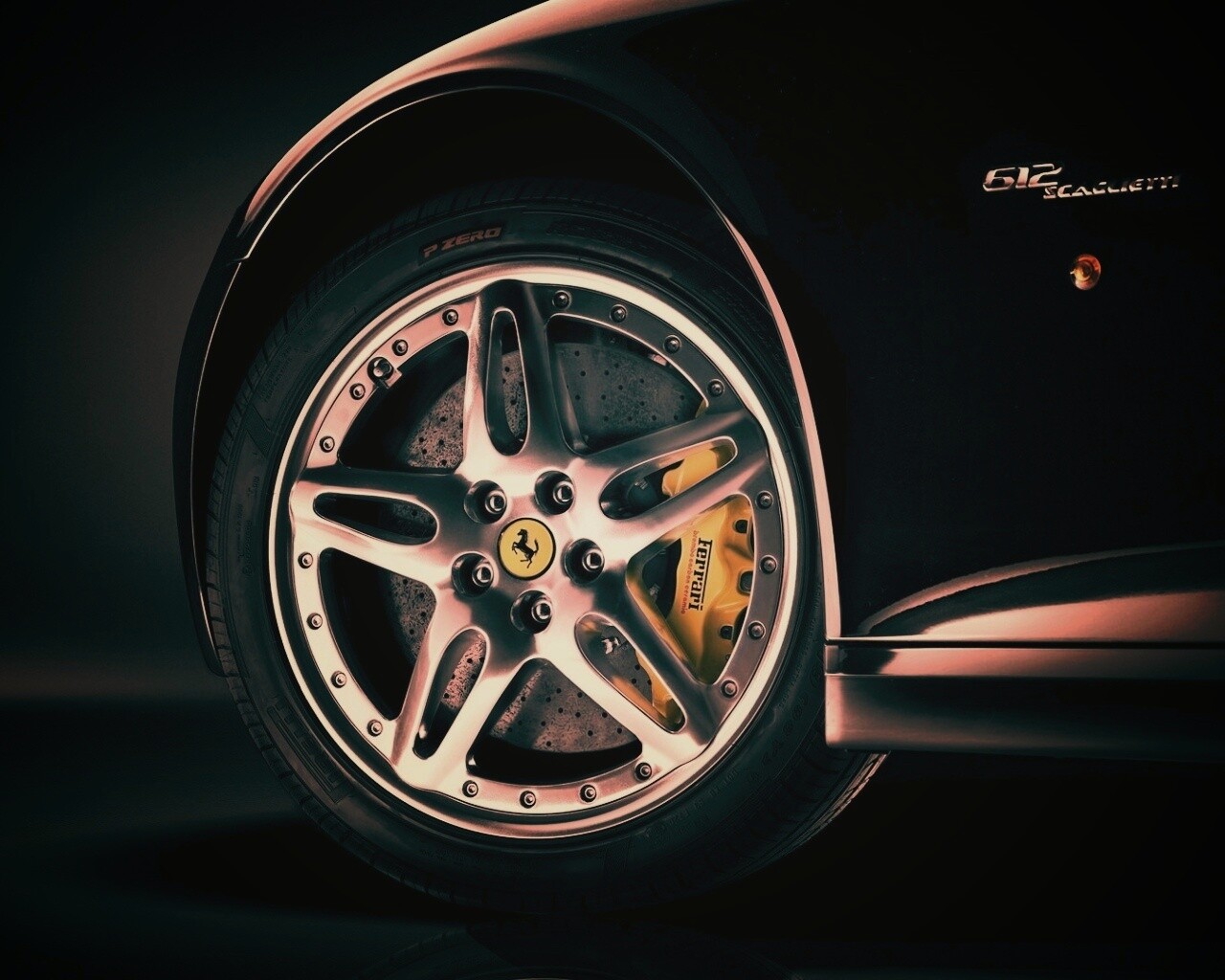 Колесо Scaglietti 612 обои