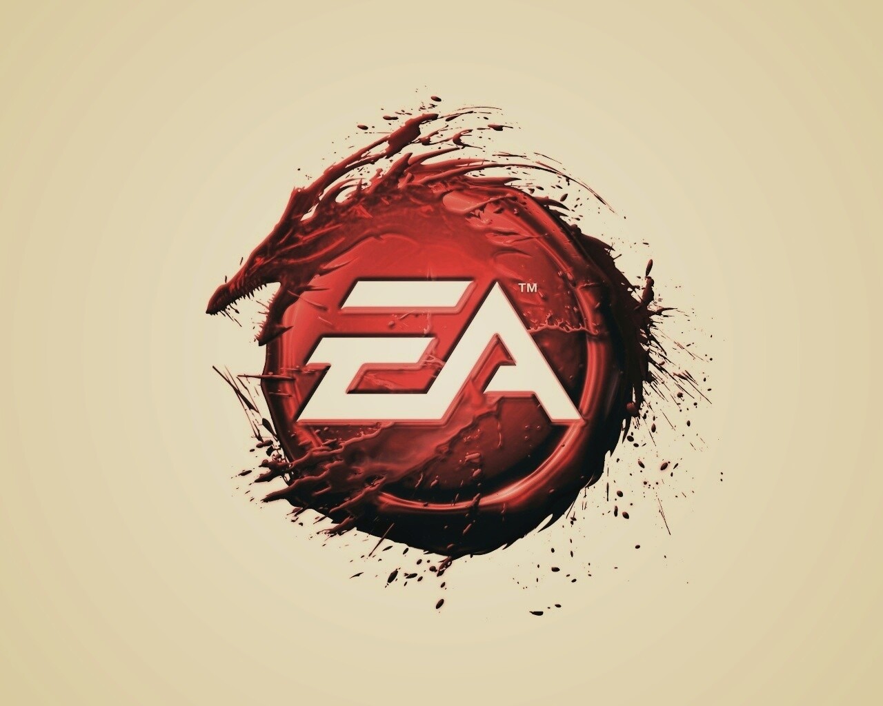 Логотип Electronic Arts из Dragon Age обои