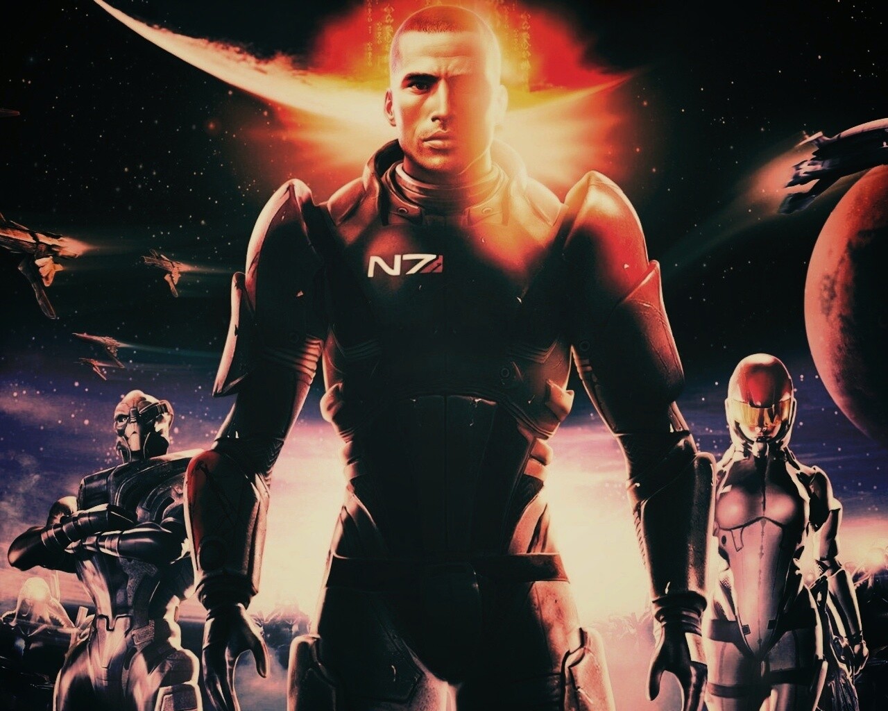Mass Effect 1 обои