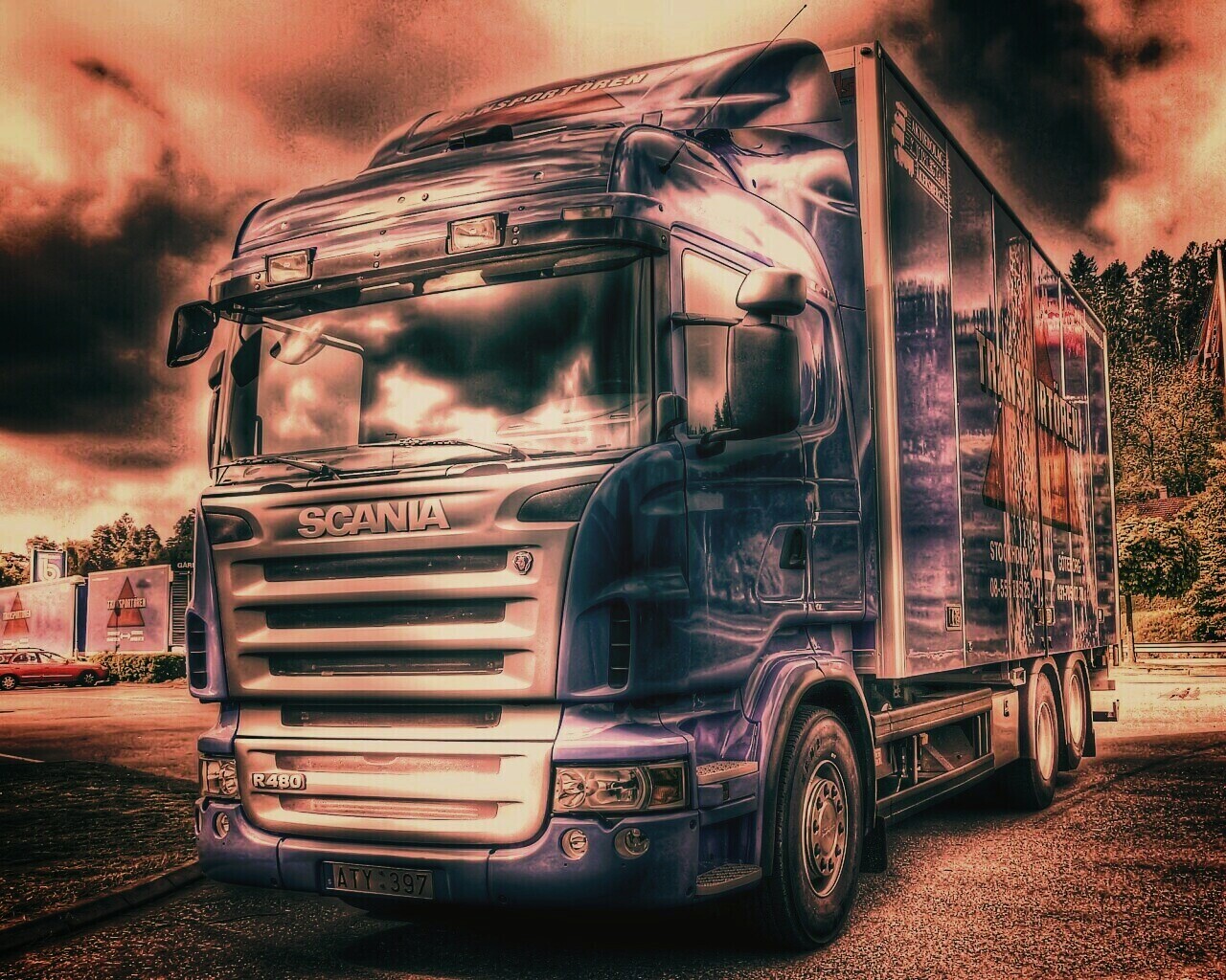 Scania обои