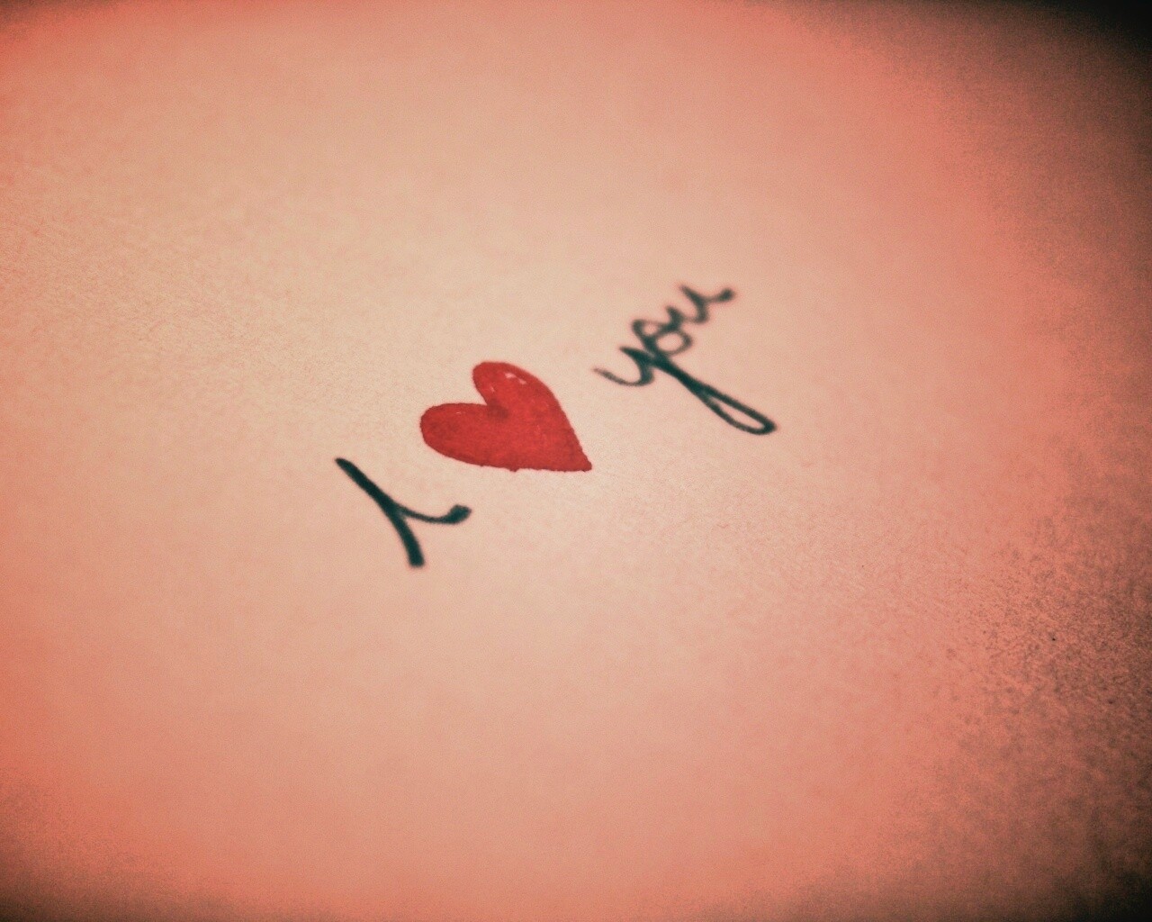 I love you обои