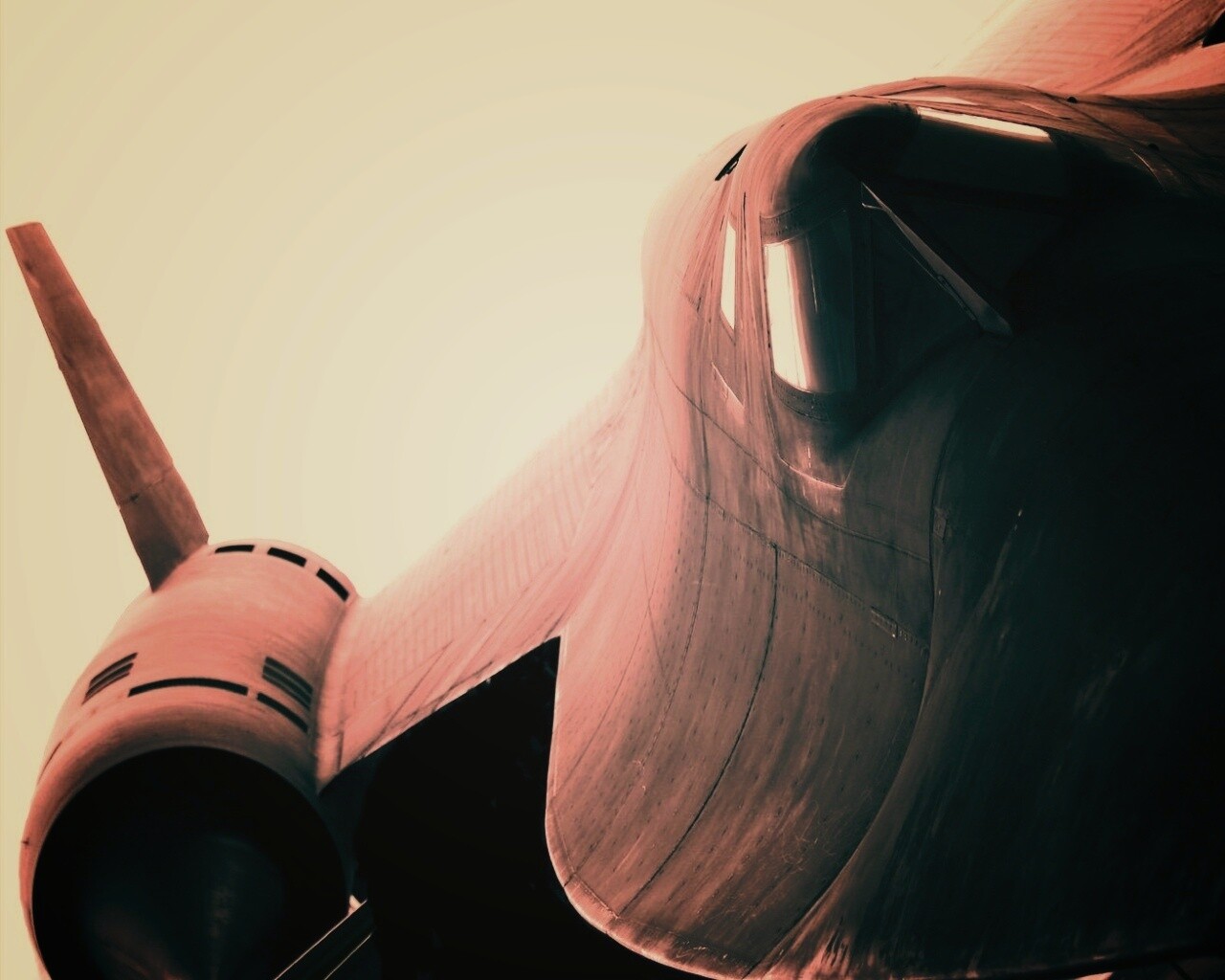 Самолет SR-71 BlackBird обои