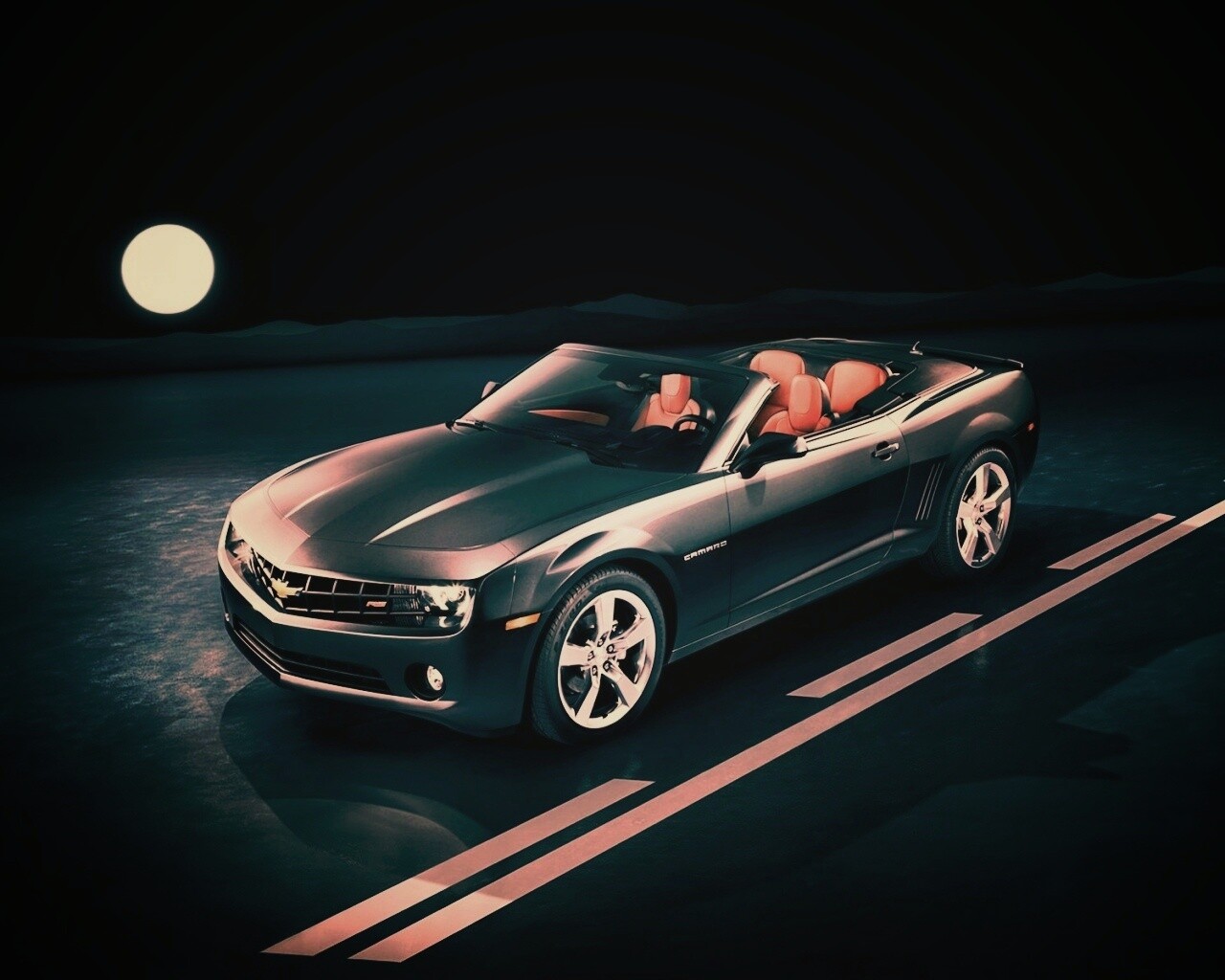 Chevrolet Camaro кабриолет обои
