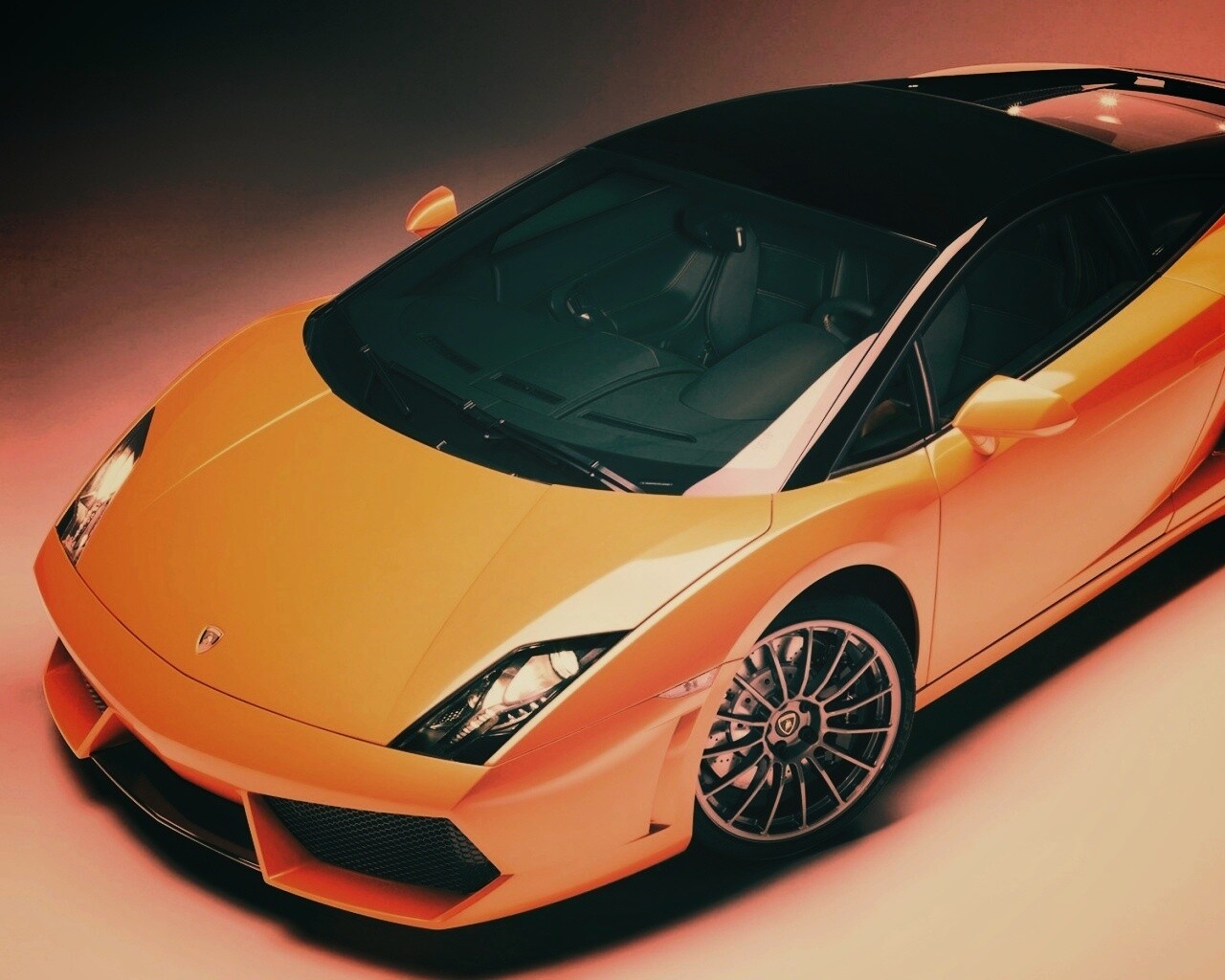 Жёлтый Lamborghini Gallardo обои
