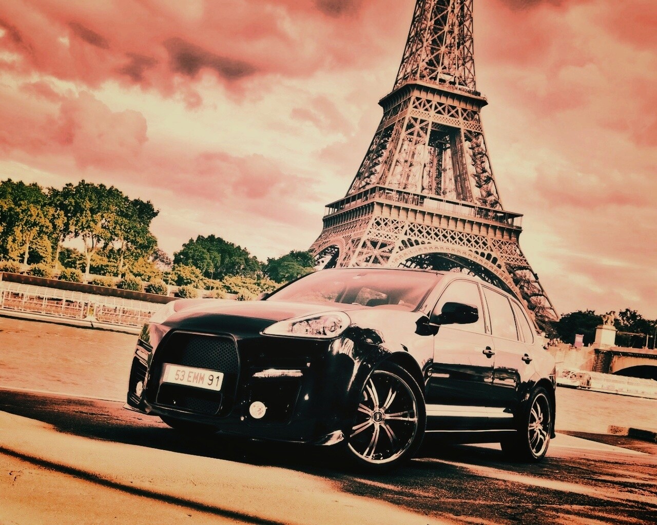 Кроссовер Porsche обои