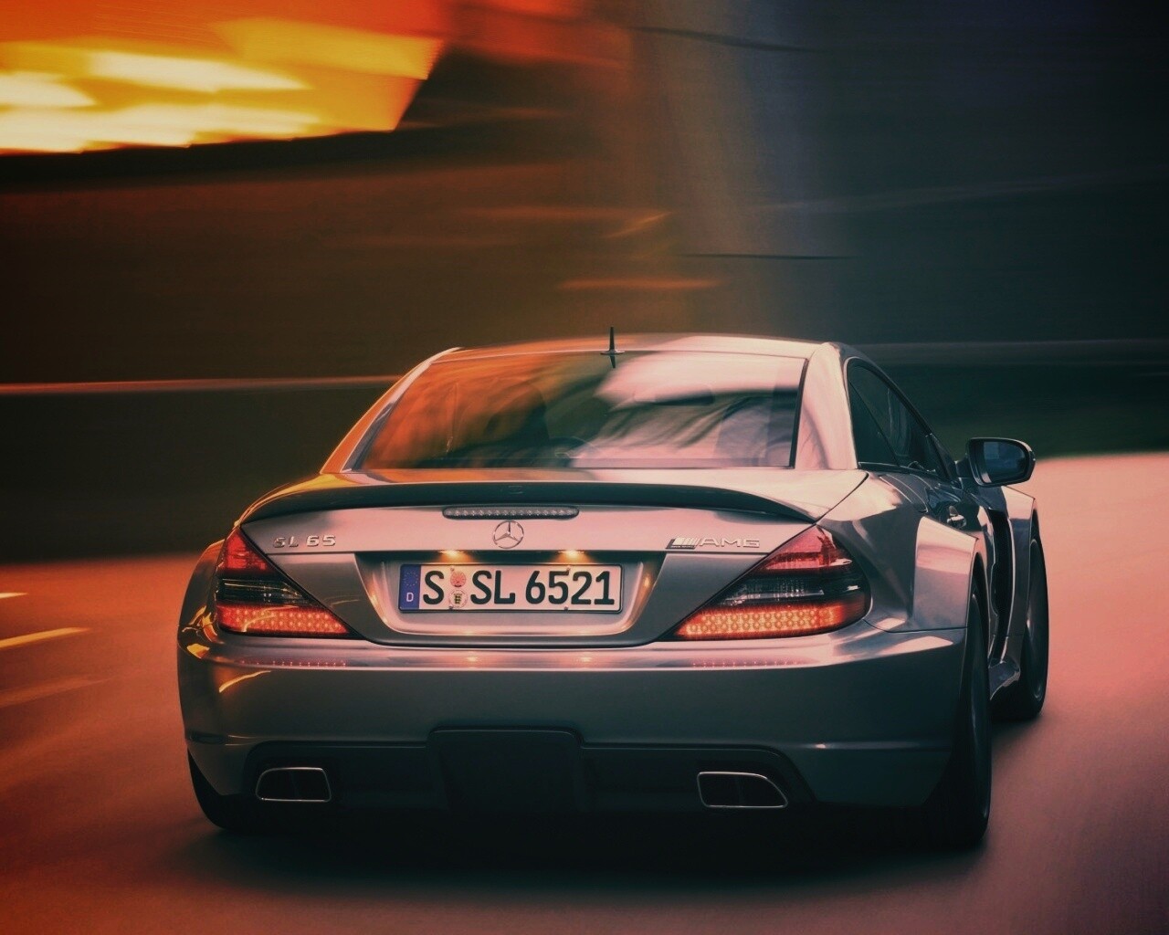 Mercedes SL 65 обои
