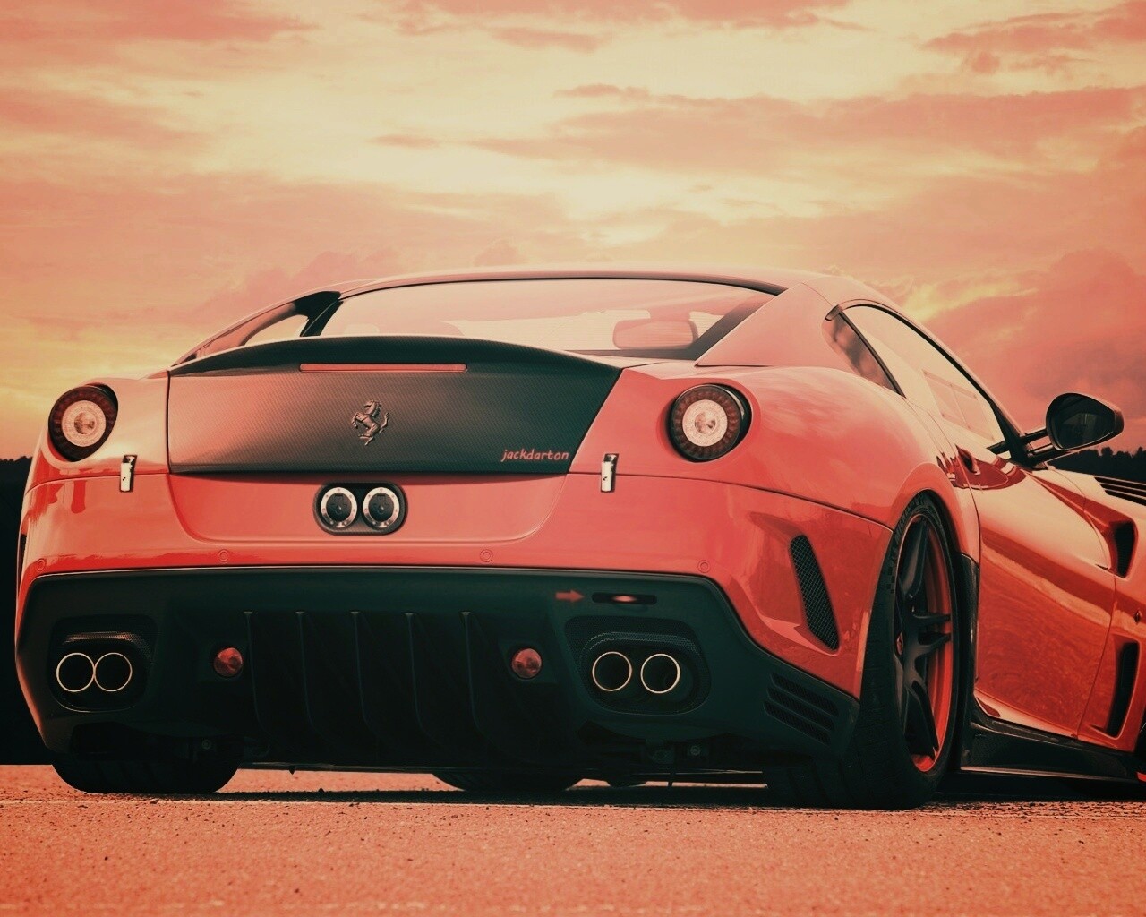 Ferrari 599GTO обои