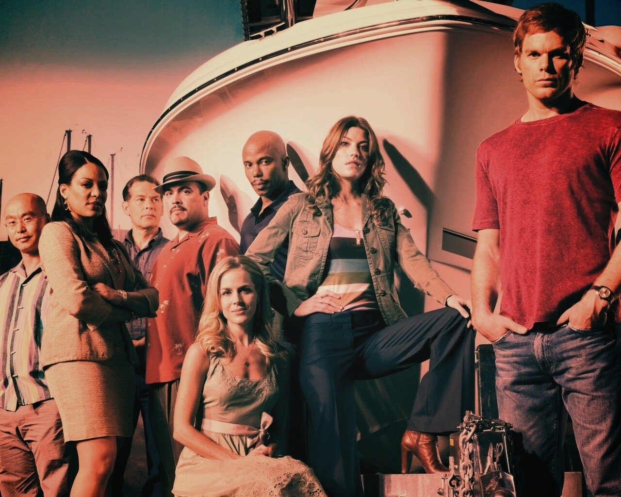 Персонажи сериала Dexter обои