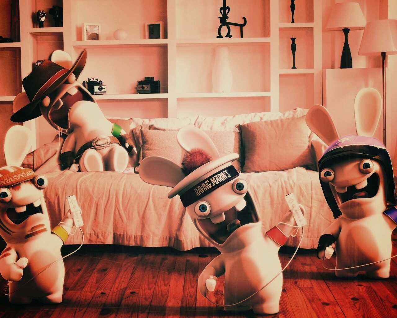 Raving Rabbids wii обои