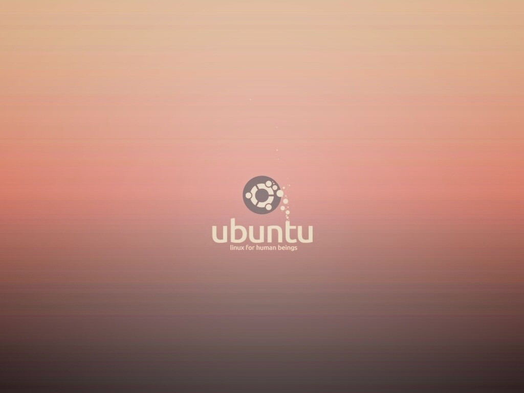 Логотип Ubuntu обои