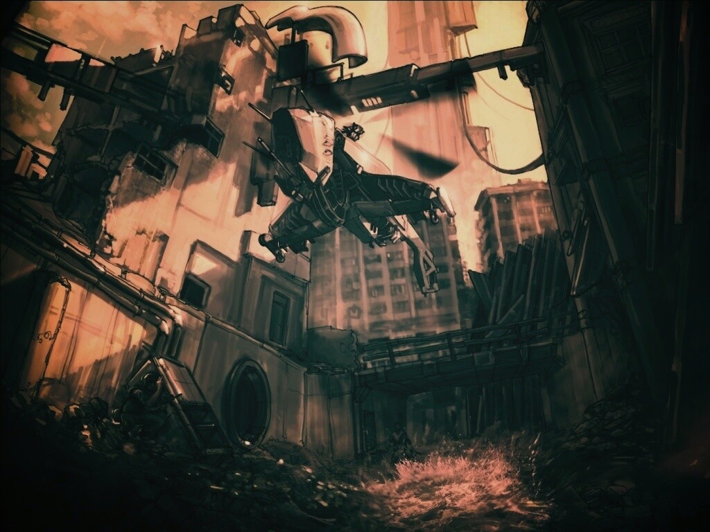 City 17 из Half Life обои