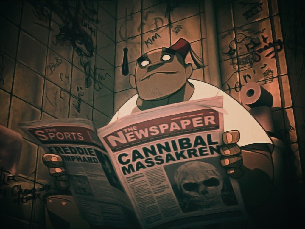 Рассел Хоббс из Gorillaz обои