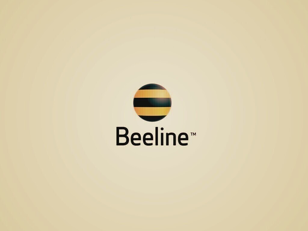 Логотип beeline обои