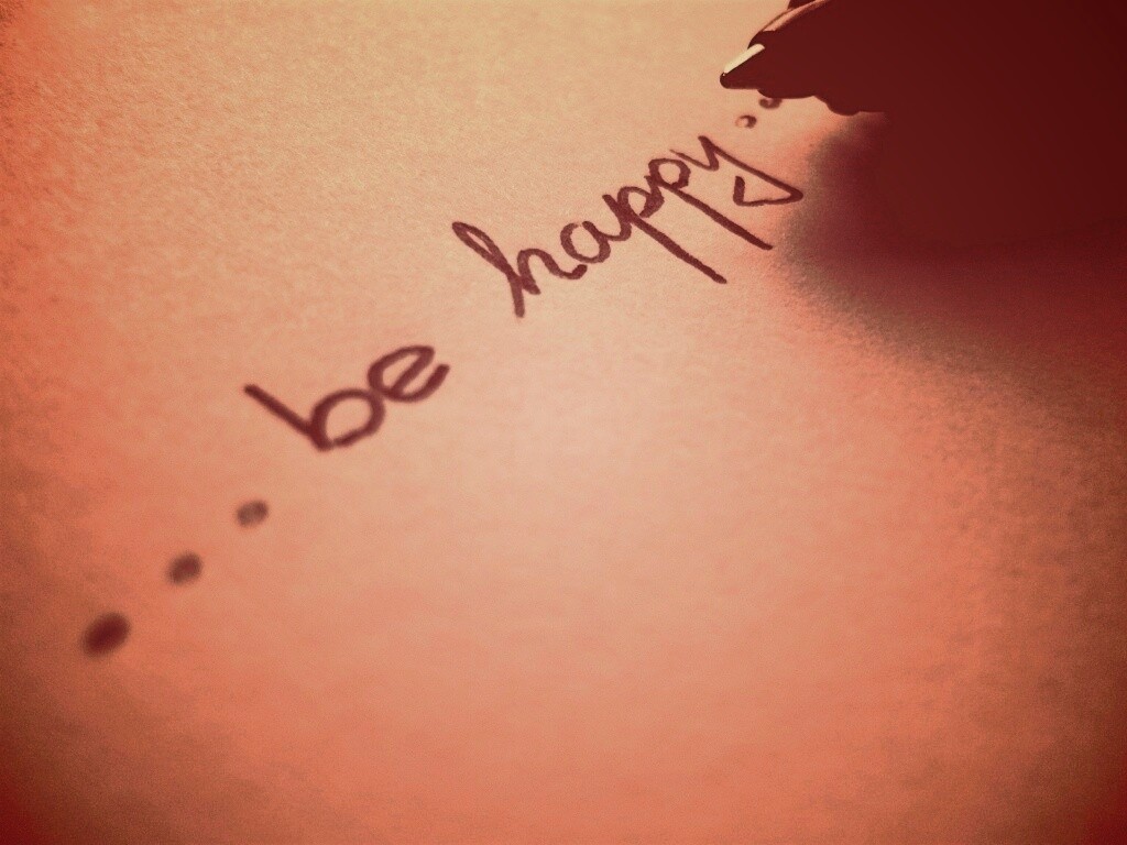 ... be happy ... обои