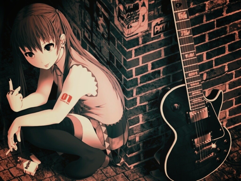 Hatsuone Miku 01 обои