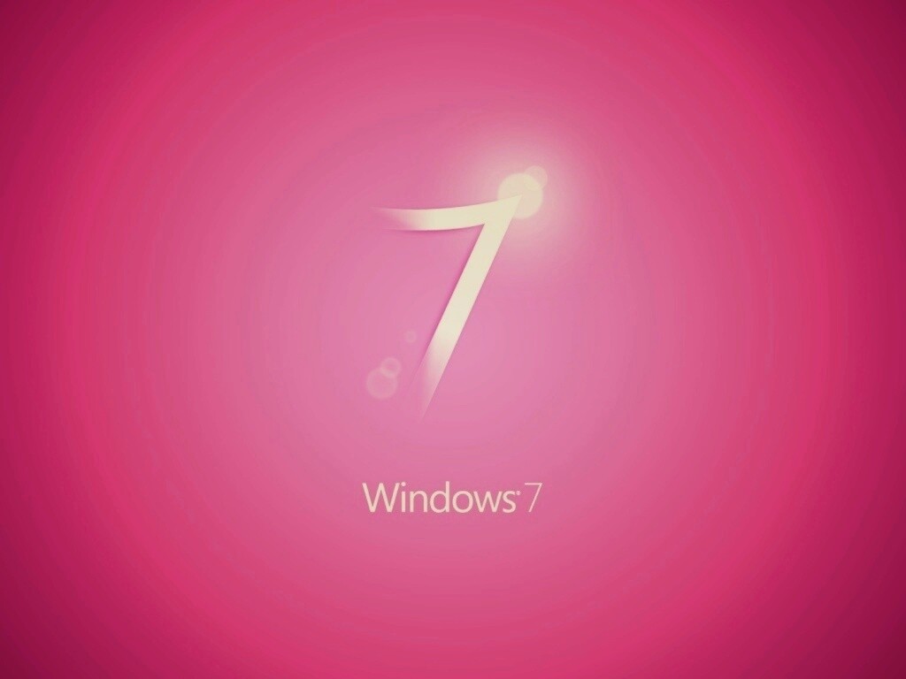 Сиреневый фон Windows 7 обои