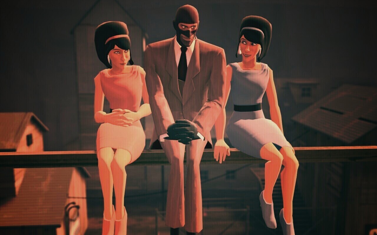 Шпион из Team Fortress 2 обои