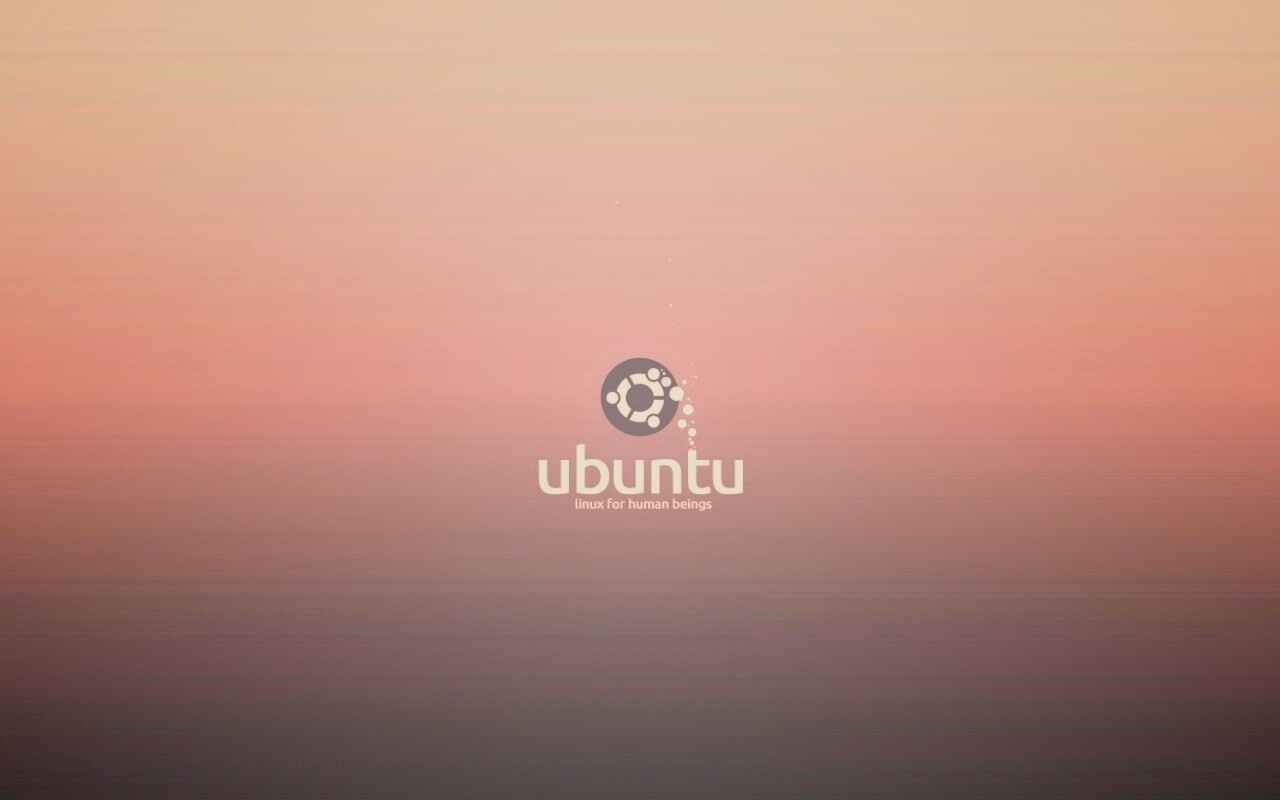 Логотип Ubuntu обои