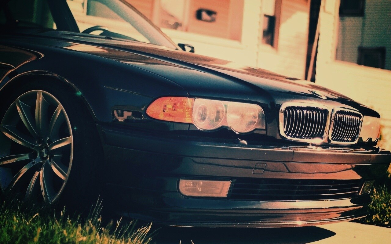 BMW e38 обои