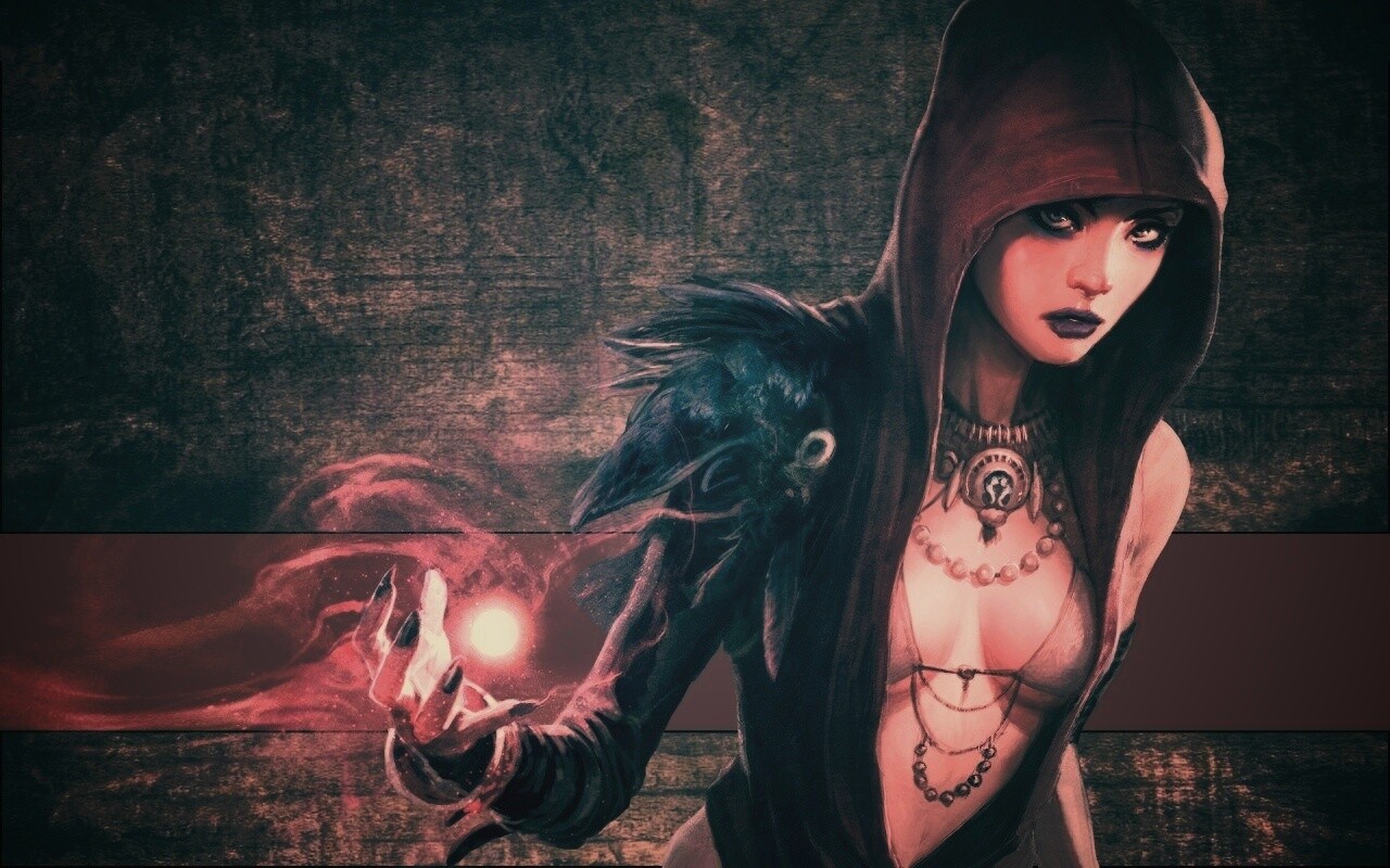 Морриган из Dragon Age обои
