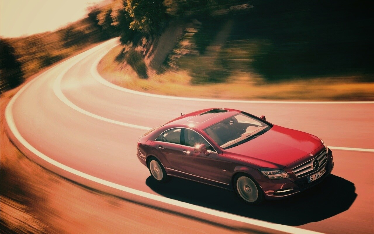 Mercedes CLS 550 обои