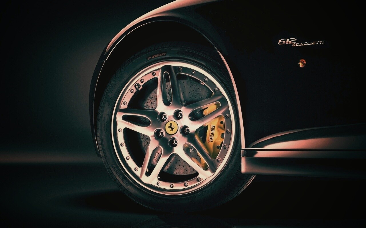Колесо Scaglietti 612 обои