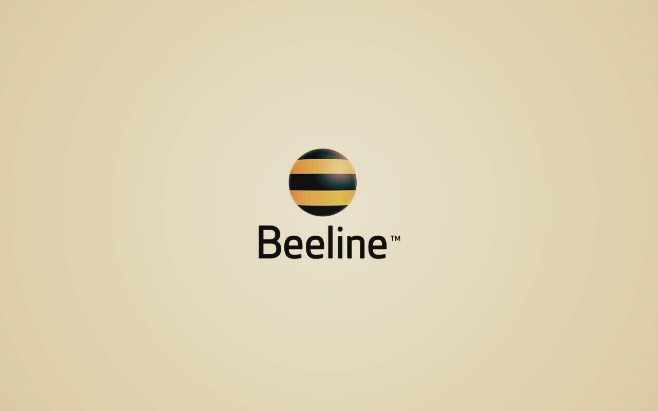 Логотип beeline обои