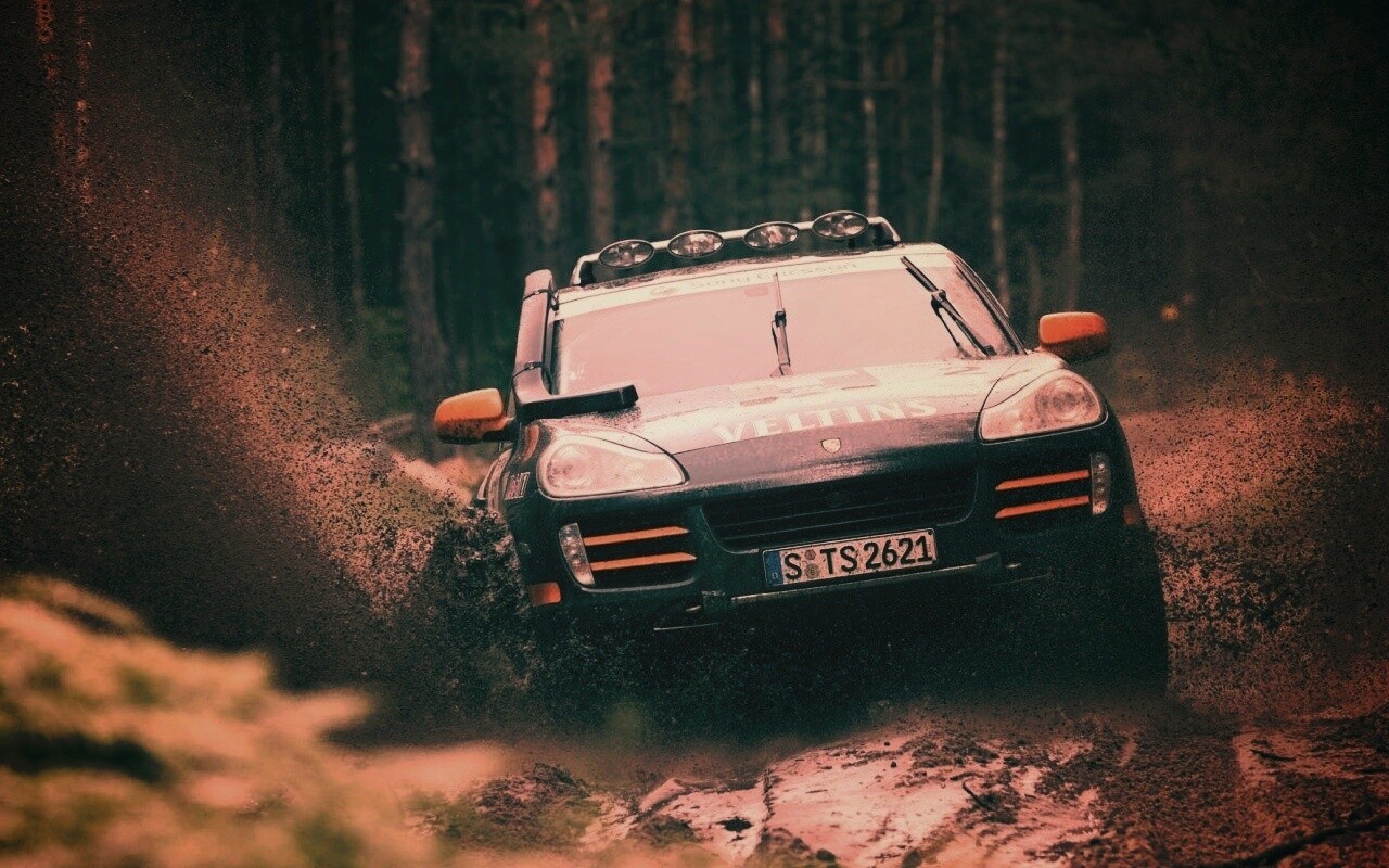 Ралли Porsche обои