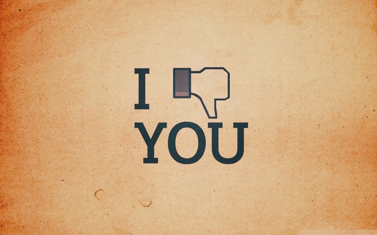 I dislike you обои