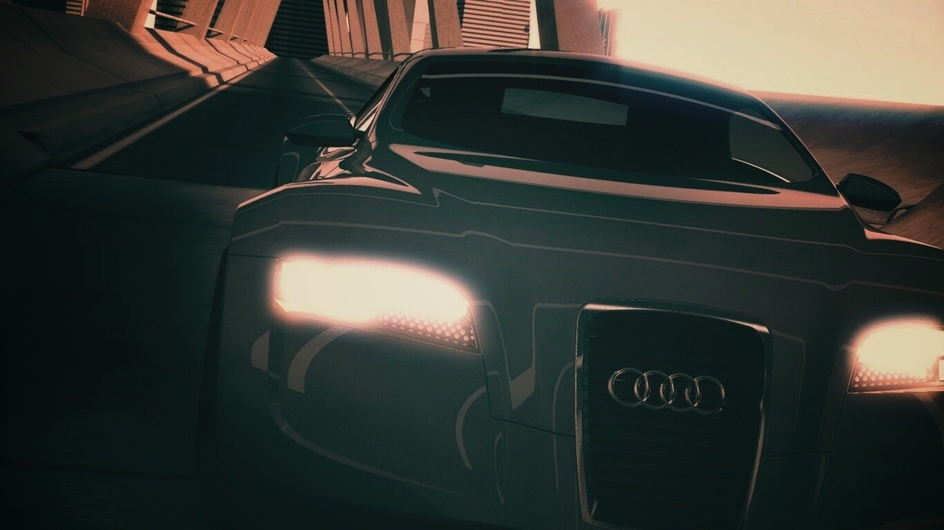 Концепт Audi-R Zero обои