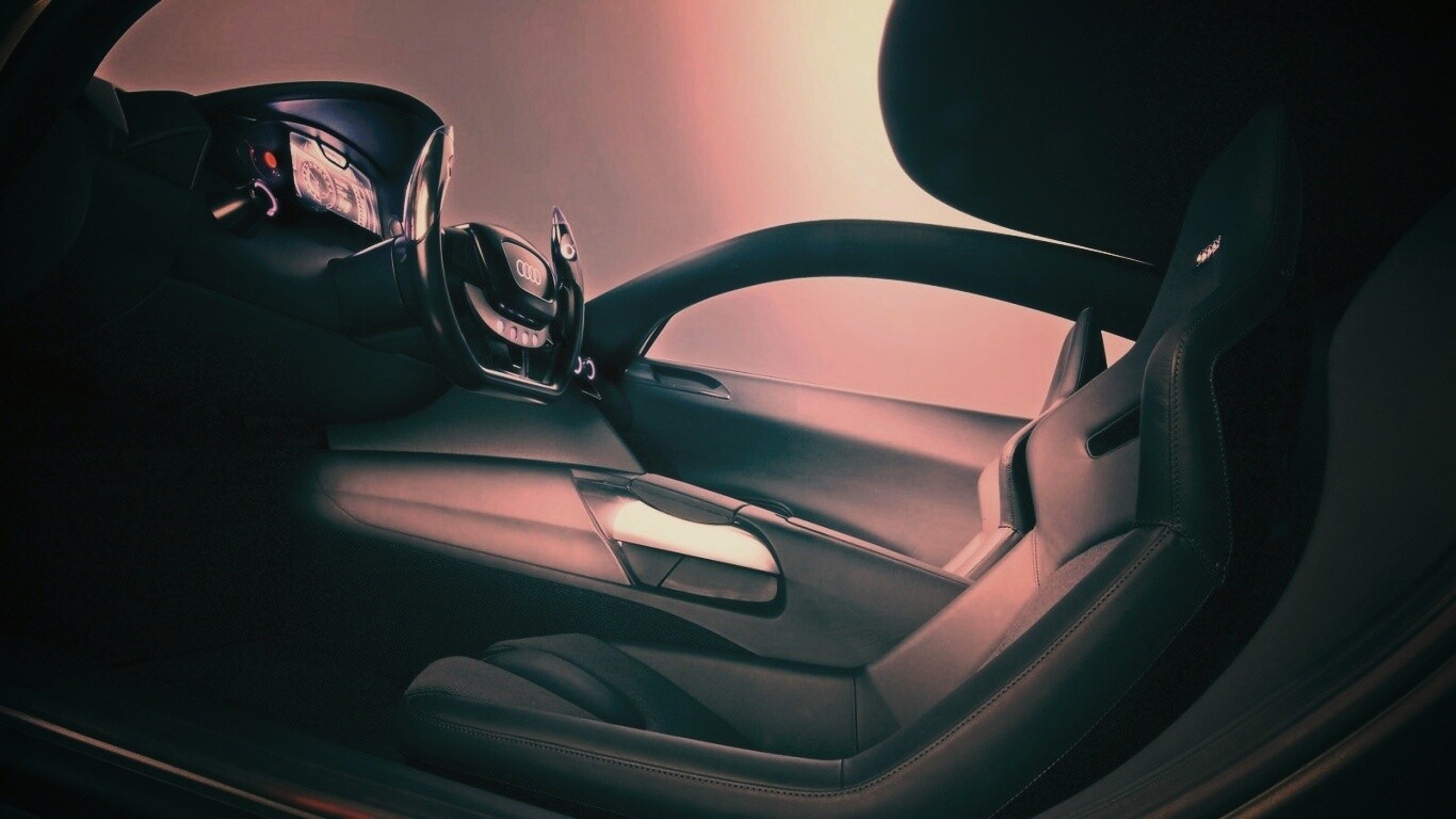 В салоне концепта Audi RSQ обои