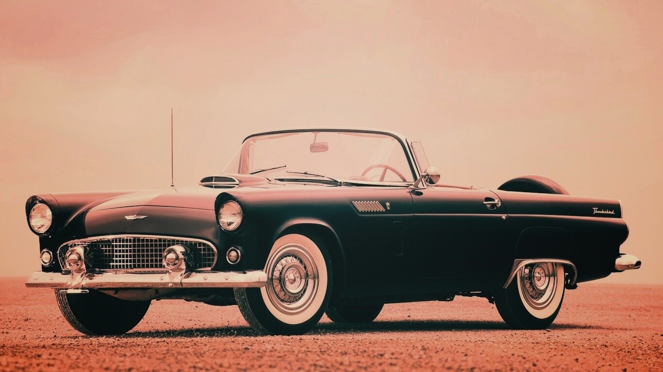 Черный Ford Tanderberg обои