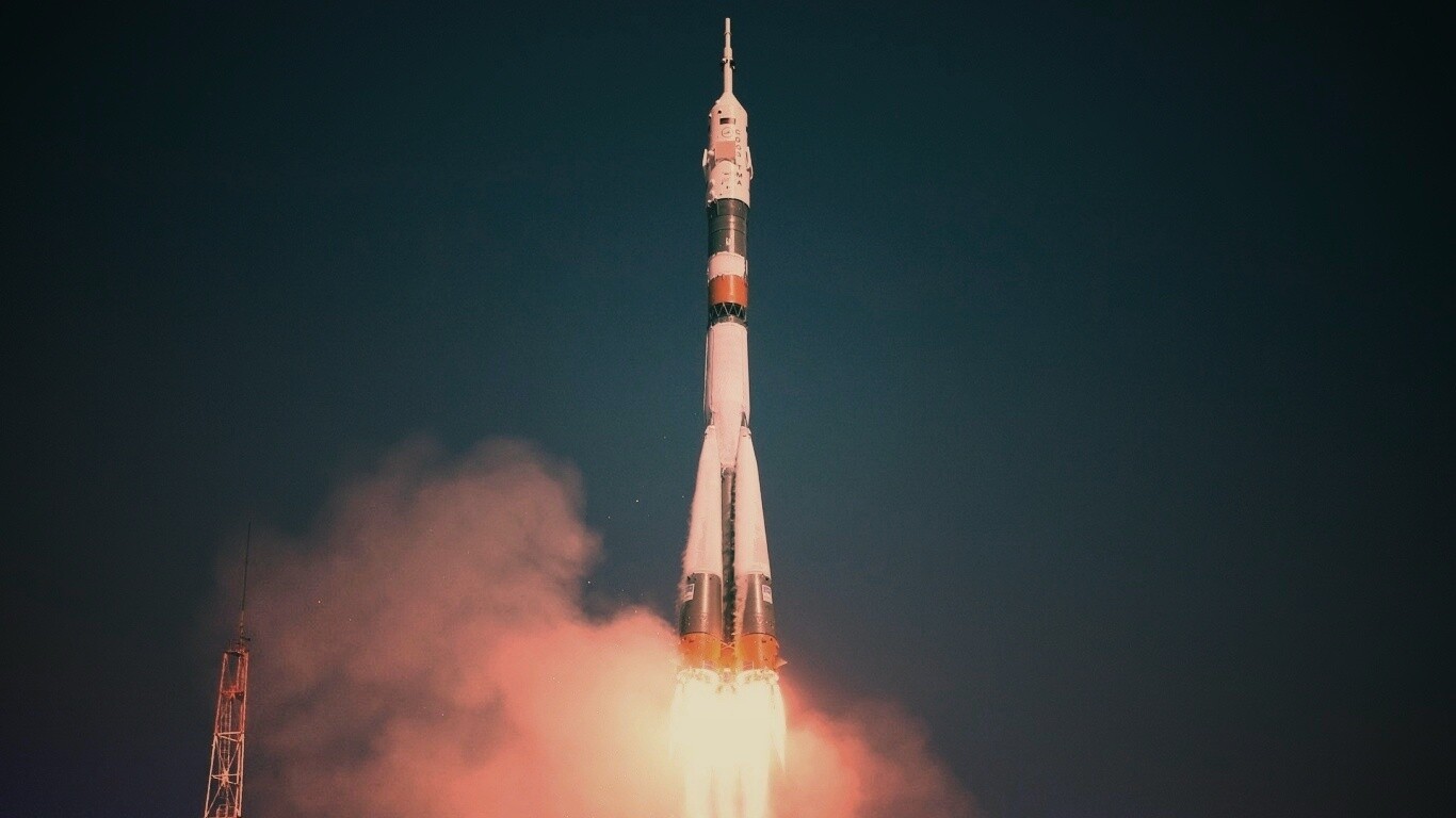Запуск ракеты обои