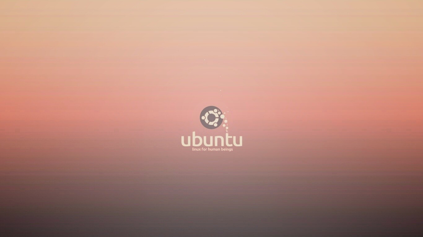 Логотип Ubuntu обои