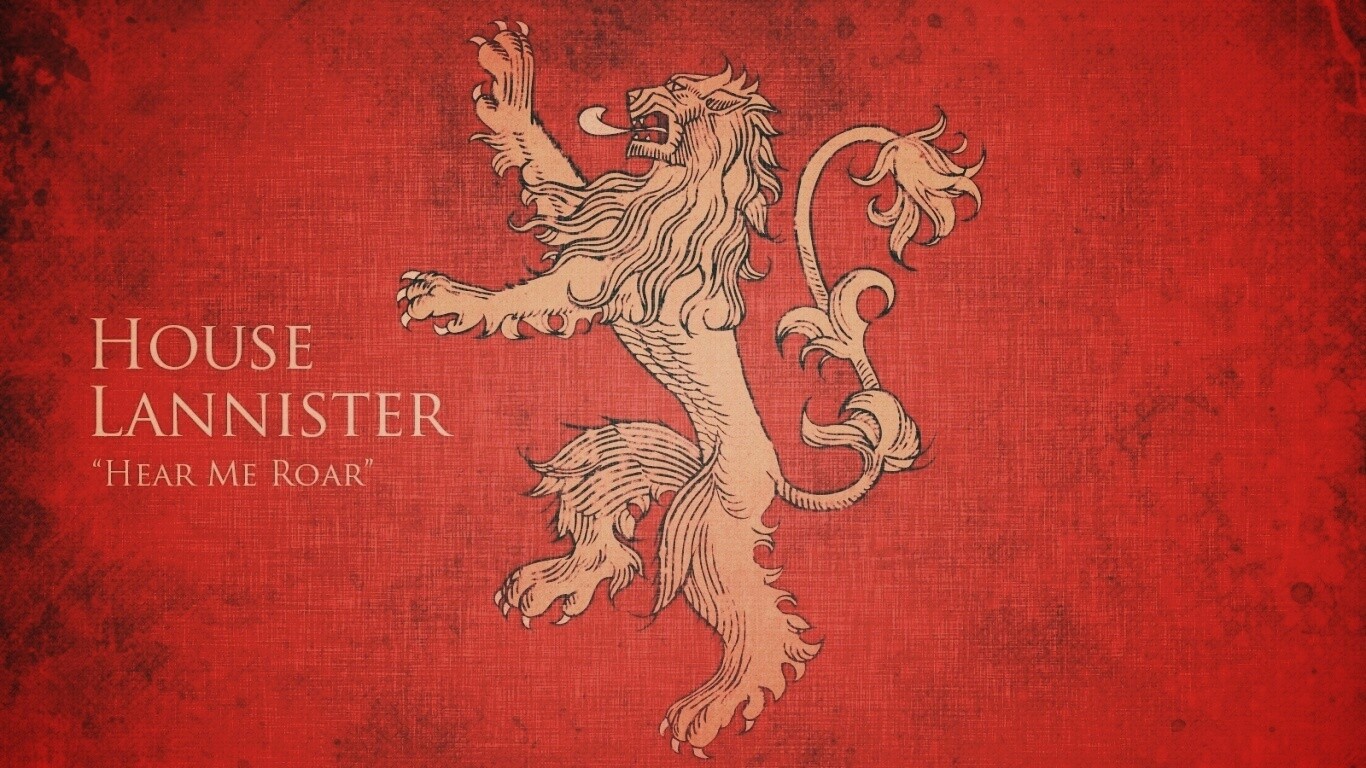 Герб дома Ланнистеров обои