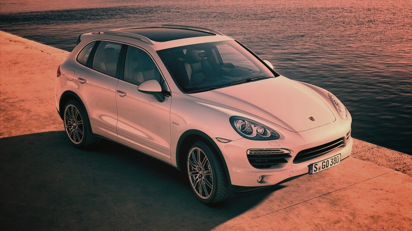 Porsche cayenne обои