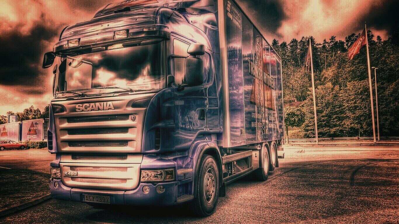 Scania обои