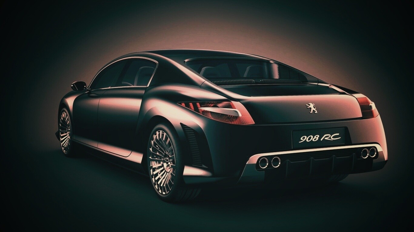 Peugeot 908 RC обои