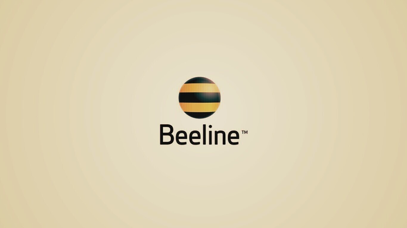 Логотип beeline обои