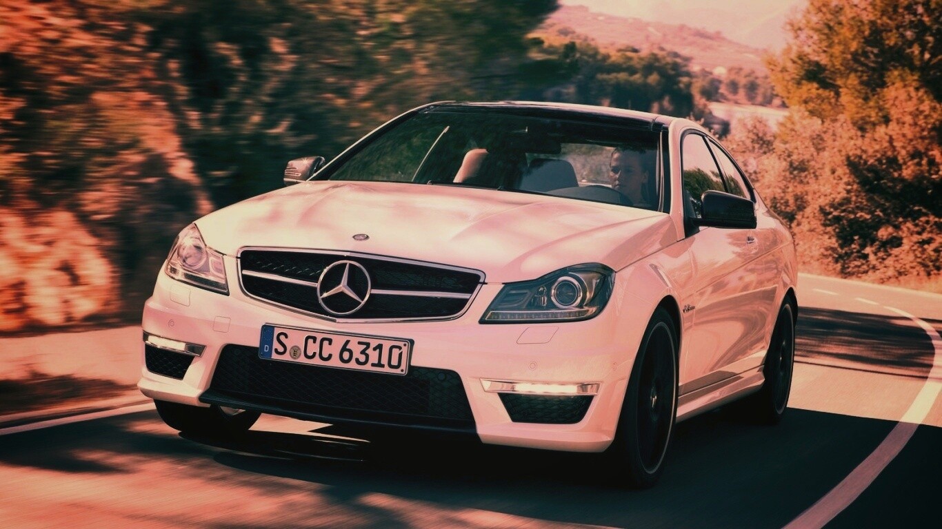 Mercede C63 обои