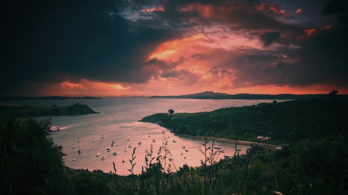 Waiheke Island, New Zealand обои