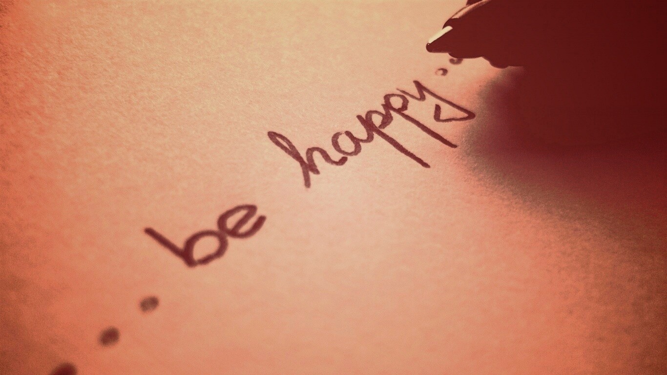 ... be happy ... обои